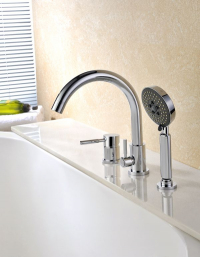Blue Water Denver – bateria umywalkowa, wannowa, zestaw prysznicowy oraz bateria kuchenna