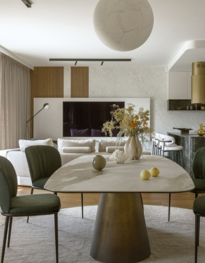 Warszawski apartament, kt&oacute;ry powala stylem. Quiet luxury na 138 m2 w najbardziej ekskluzywnym wydaniu