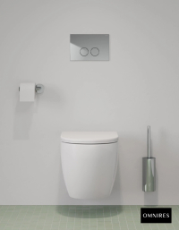 Przycisk, który robi różnicę. OMNIRES MINIMAL to must-have do nowoczesnej łazienki!