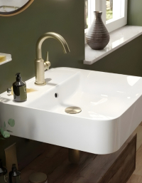 Deante Temisto zachwyca! Odkryj piękne kolory, retro pokrętła i stylowe umywalki do modnej łazienki